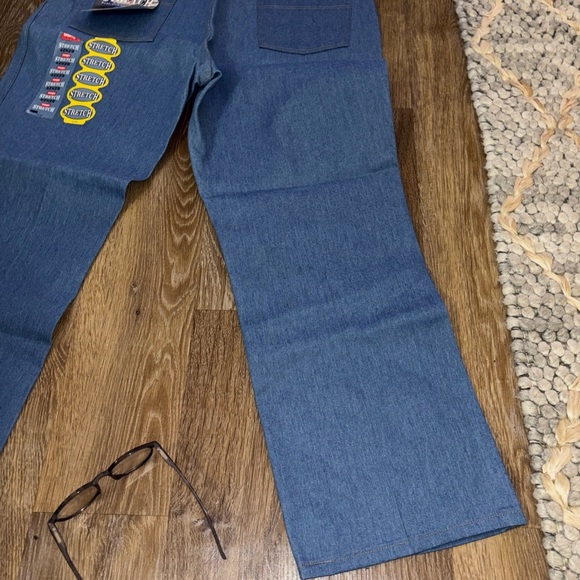 WRANGLERS MENS STRETCH JEANS 42x49  CLASSIC FIT COMFORT FLEX NEW. - Picture 12 of 12